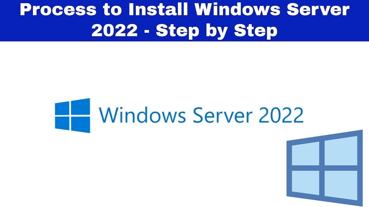 Windows Server 2022 - Getting Started Installation & Configuration ...