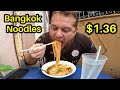 🇹🇭 EATING SPICY BANGKOK 🍜 NOODLES IN THE ALLEY | THAI STREET FOOD