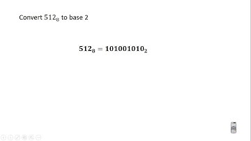 Using the Calculator to convert a number from base 8 to base 2