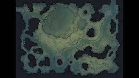 Inside the Mind of a Dungeon Master - Cave Map and Music - D&D