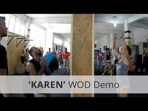 "KAREN" CrossFit WOD Demo - 6:23 Rx