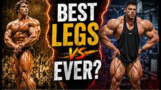 Arnold vs Wesley Vissers Whose legs are actually bigger ?