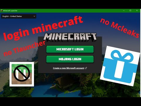 How to login minecraft no mcleaks no tlauncher in the new launcher