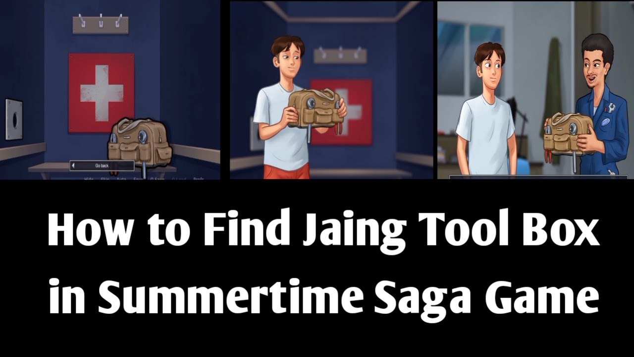 how to find Jiang Tool Bag in Summertime Saga Game Summertime Saga