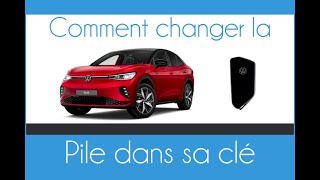 Volkswagen Id5 How To Change The Battery In Your Key