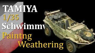 Tamiya 1/35 Schwimmwagen Painting & Weathering Guide