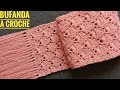 Bufanda Tejida a Crochet(Tutorial)Cómo Tejer Bufanda/Chalina a Crochet Paso a Paso - CrochetScarf
