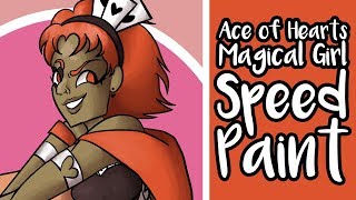 Magical Girl Speedpaint - Ace Of Hearts