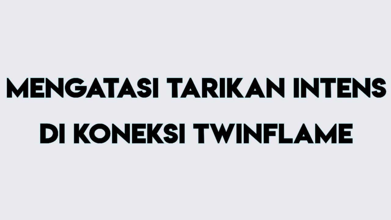 Bagaimana mengatasi tarikan intens yang dirasakan dalam koneksi Twinflame