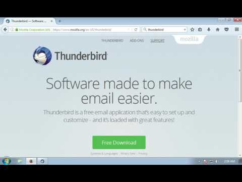 How to import gmail mbox file using Thunderbird