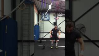 WOD 1 Master Throwdown 2017 Frank van Ingen
