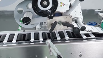 Automatic vial tube bottle cartridge horizontal type labeling machine