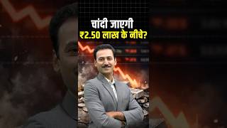 चांदी जाएगी ₹2.50 लाख के नीचे? #shortvideo #shorts #silver #thebonus