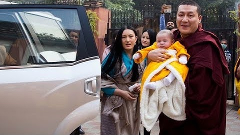 Thumbnail of #HH #karmapa His Holiness The 17th GYALWA KARMAPA WITH SON THUGSEY.  🙏 Bodhgaya 2019