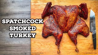 Spatchcock Turkey | Spatchcock Turkey Smoked On A Pellet Grill