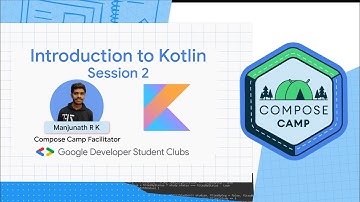 Compose Camp: Introduction to Kotlin Session 2