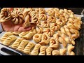 حلويات العيد2021 فقط بنصف كيلو كاوكاو بلا مراشم ولاصداع راس ابهري ضيوفكي ب4 تشكيلة رائعة مفلحة مذاق