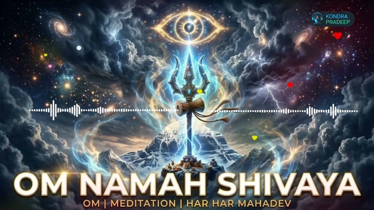 Om Namah Shivaya 🔱 | Divine Shiva Mantra Meditation #kondrapradeep