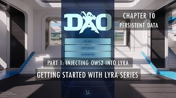 Getting Started with Lyra: Chapter 10 - Persistent Data (part 1 of 5)
