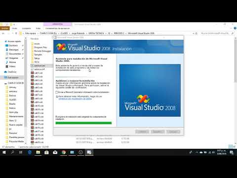 Como instalar Visual Studio 2008 parte 1 - YouTube