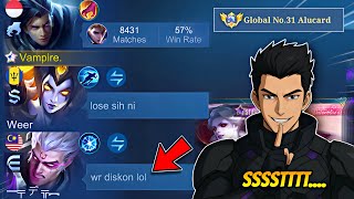 DIKATAIN WR DISKON! VAMPIRE TUNJUKAN SKILL WR DISKON DIHADAPAN PUBLIK 🤣 | MLBB