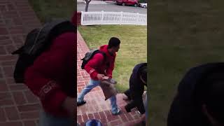 📦🚨 Theft Caught on Camera Two Men Steal Amazon Packages! 🚔📹 #trend