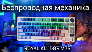 Беспроводная механическая клавиатура с дисплеем OLED - ROYAL KLUDGE M75 screenshot 5