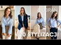 Elegancka szafa kapsuowa na wiosn  ponad 20 stylizacji z 8 ubra