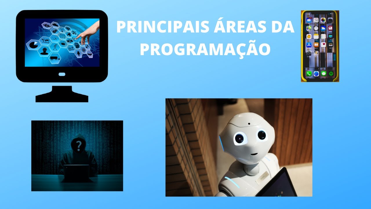 PRINCIPAIS ÁREAS DA PROGRAMAÇÃO | PROGRAMANDO COM LEANDRO - YouTube