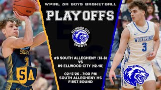 ECS: Boys BB WPIAL 3A First Round - #9 Ellwood City at #8 South Allegheny [02/17/26 - 7:00 PM]