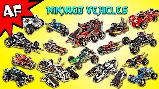 Every Lego Ninjago Ninja & Villian CARS / VEHICLES - Complete Collection!