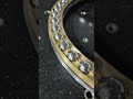 Thrust ball bearings with brass cage