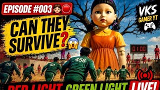🔴 NEW SQUID GAME LIVE | Red Light Green Light Challenge 😱 | Survival Gameplay #003 #VKSGamerYT screenshot 1