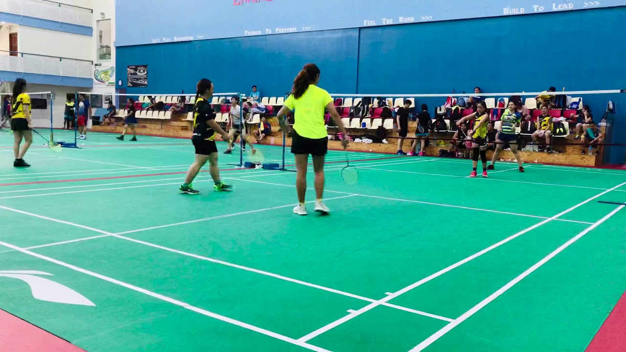 Badminton Magic Trick Shot! Cross court net! YouTube