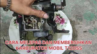 How To Remove And Clean The Carburetor Of A T120ss Car
