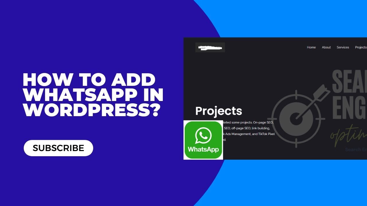 how-to-add-whatsapp-free-live-chat-plugin-on-wordpress-website-youtube