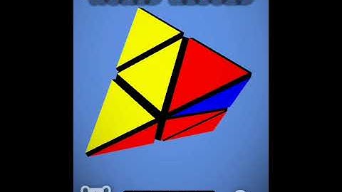 world record pyraminx 2x2 in 00:00.60 || #shorts #rubik