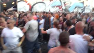 My old man in the mosh pit.