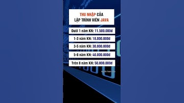 Tiết lộ thu nhập “khủng” của lập trình viên Java tại Việt Nam.