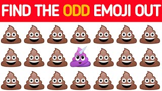 Find The Odd Emoji Out Quizz Easy To Hard Level