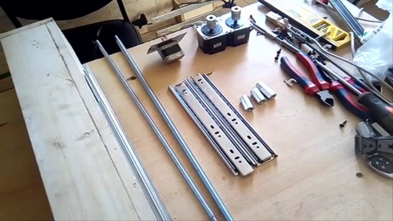 الجزء الاول بناء ماكينه روتر Cnc من الخشب باقل تكلفه Youtube