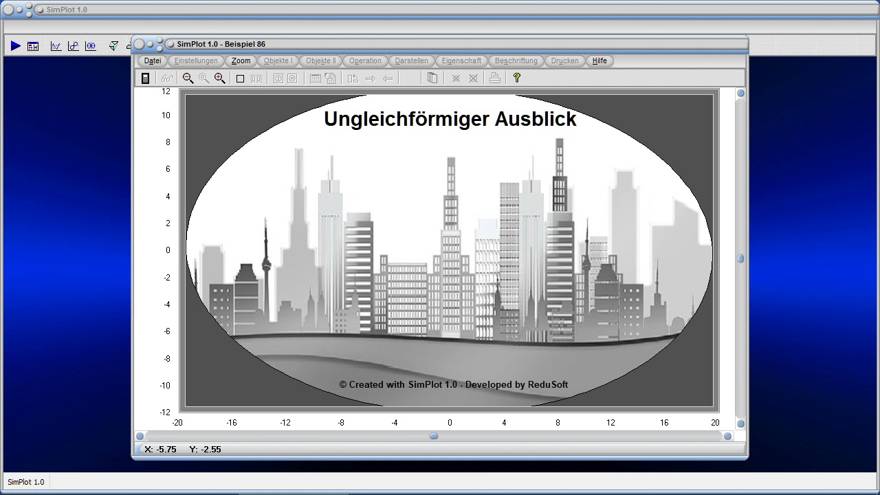 SimPlot 1.0 - Software für interktive Grafiken und Animationen - YouTube