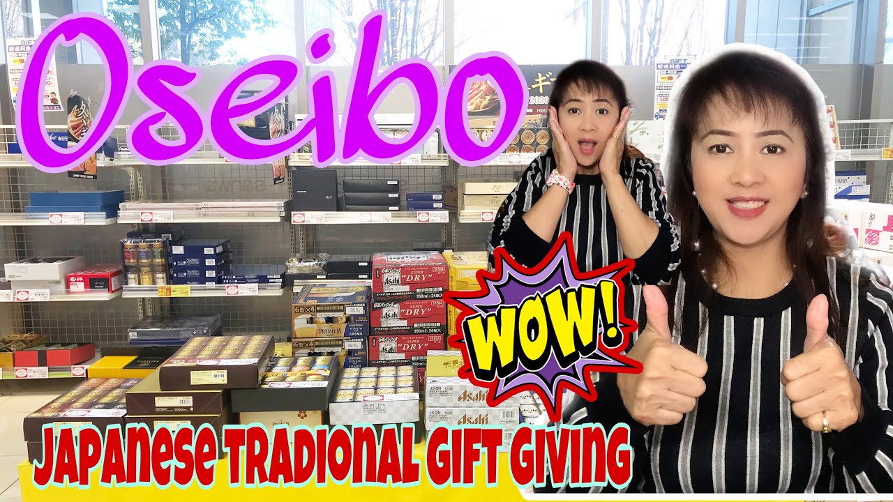 OSEIBO JAPANESE TRADITIONAL GIFT GIVING.PASASALAMAT NA REGALOお歳暮、日本の習慣