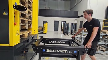 Karmodule Automatische Pallet Dispenser - inname