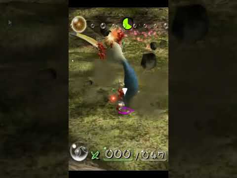 Pikmin Burrowing Snagret Boss Fight (Forest Of Hope)