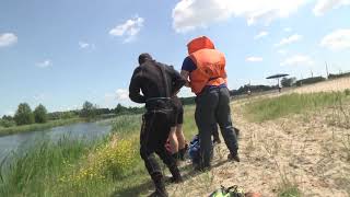 2021-07-01 г. Брест. Учения ОСВОДа и МЧС на водоемах. Новости на Буг-ТВ. #бугтв