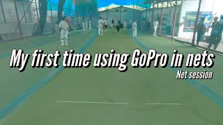 Famous GoPro Batting | Cricket Batting Practice | Net Session | Net Worth