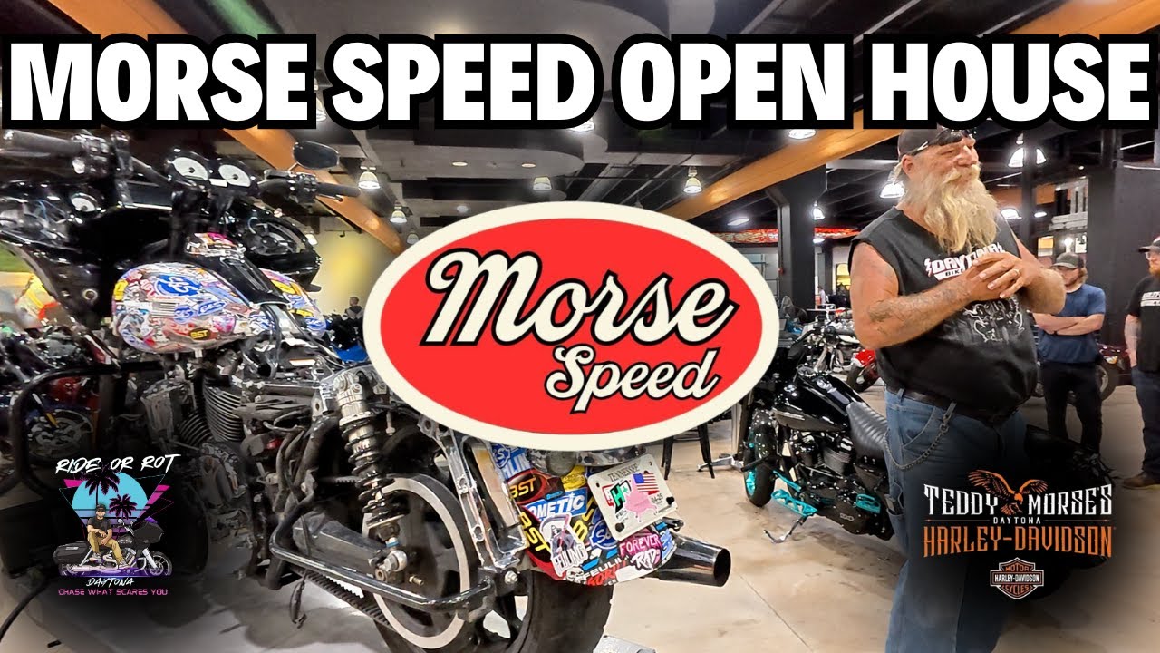 Performance Harleys & Good Vibes Teddy Morse Daytona Morse Speed