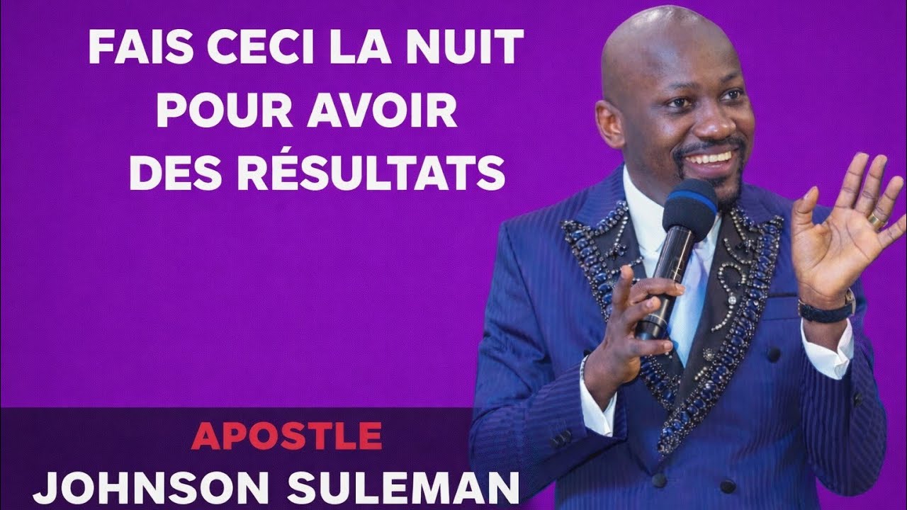 CHOC: Ce que je fais la nuit pour avoir des résultats 