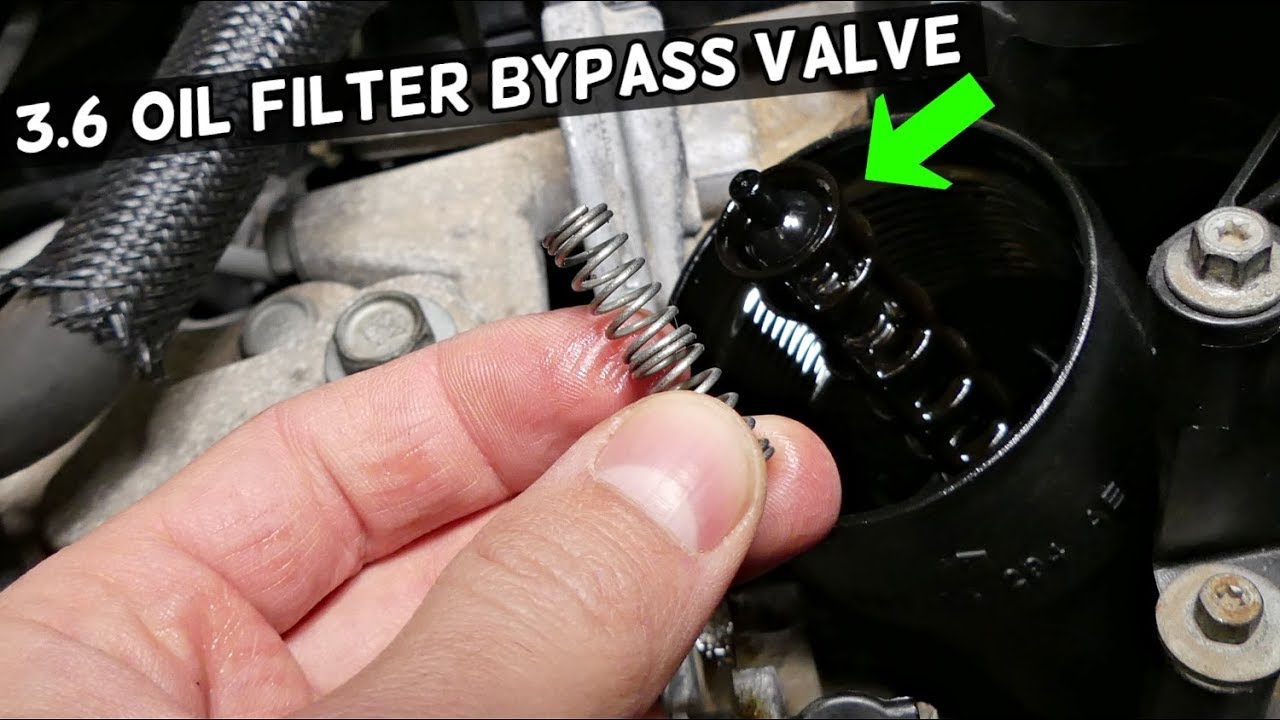 Dodge Journey 3 6 Oil Filter Bypass Valve What It Is For And How To Replace Youtube